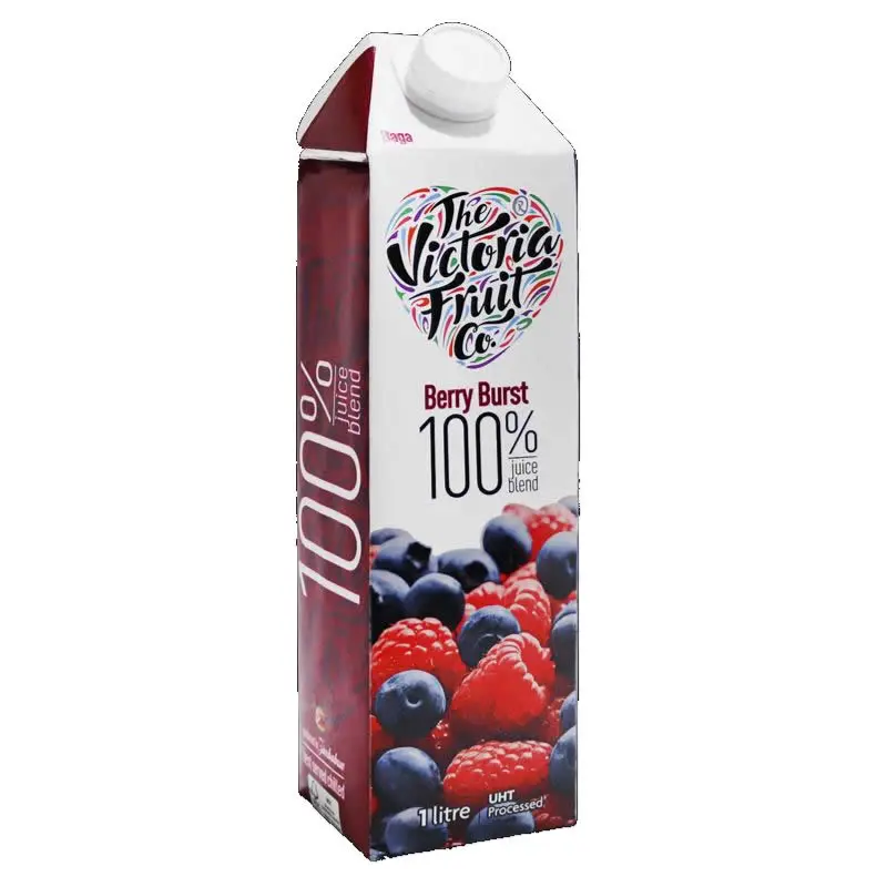 The Victoria Fruit Co. 100% Berry Burst Juice 1 Litre