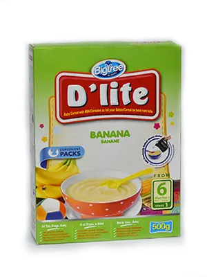 D'Lite Grown Ups Banana Flavor