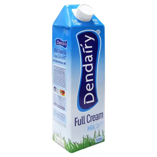 1 Litre Dendairy Full Cream Milk