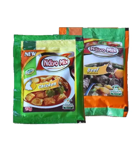 Ndiyo Mix Bundle Packet Spices Chicken & Beef Flavors