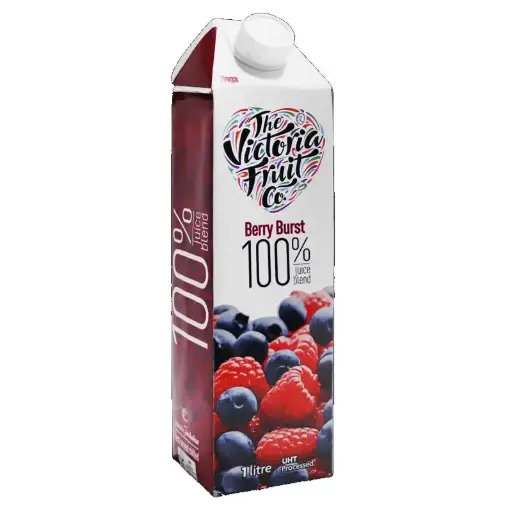 The Victoria Fruit Co. 100% Berry Burst Juice 1 Litre