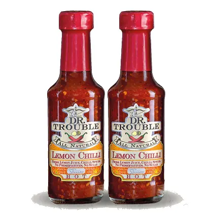 Bundle Deal 2 x 125ml Dr Trouble African Lemon Chilli Sauce